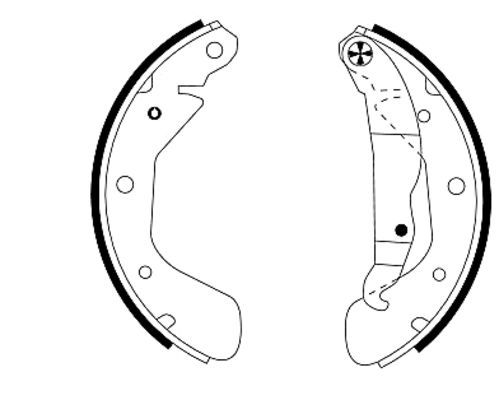 HELLA PAGID Jarrukenkäsarja 8DB 355 001-291